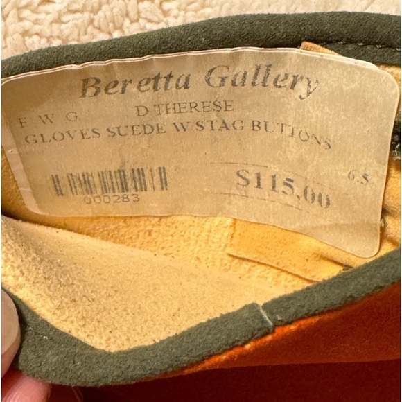 Handschuh Peter Wein Suede Gloves size 6.5 - Picture 5 of 5